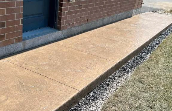 Stamped Concrete Finish